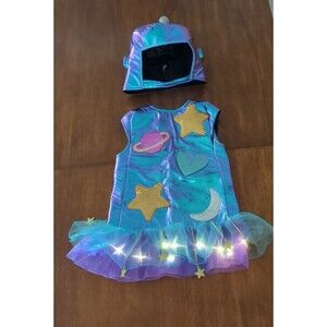 Pottery Barn Kids Girls light up Robot costume size 7/8